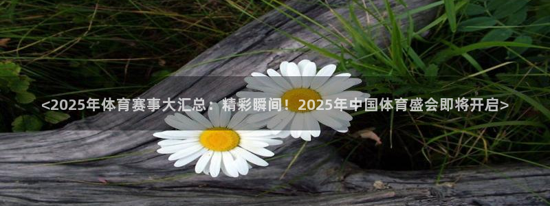 <2025年体育赛事大汇总：精彩瞬间！2025年中国体育盛会即将开启>